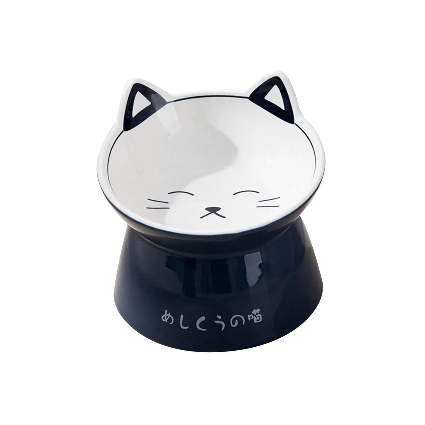 Cuenco de Porcelana Elevado – Elegancia y Comodidad para tu Compañero Felino