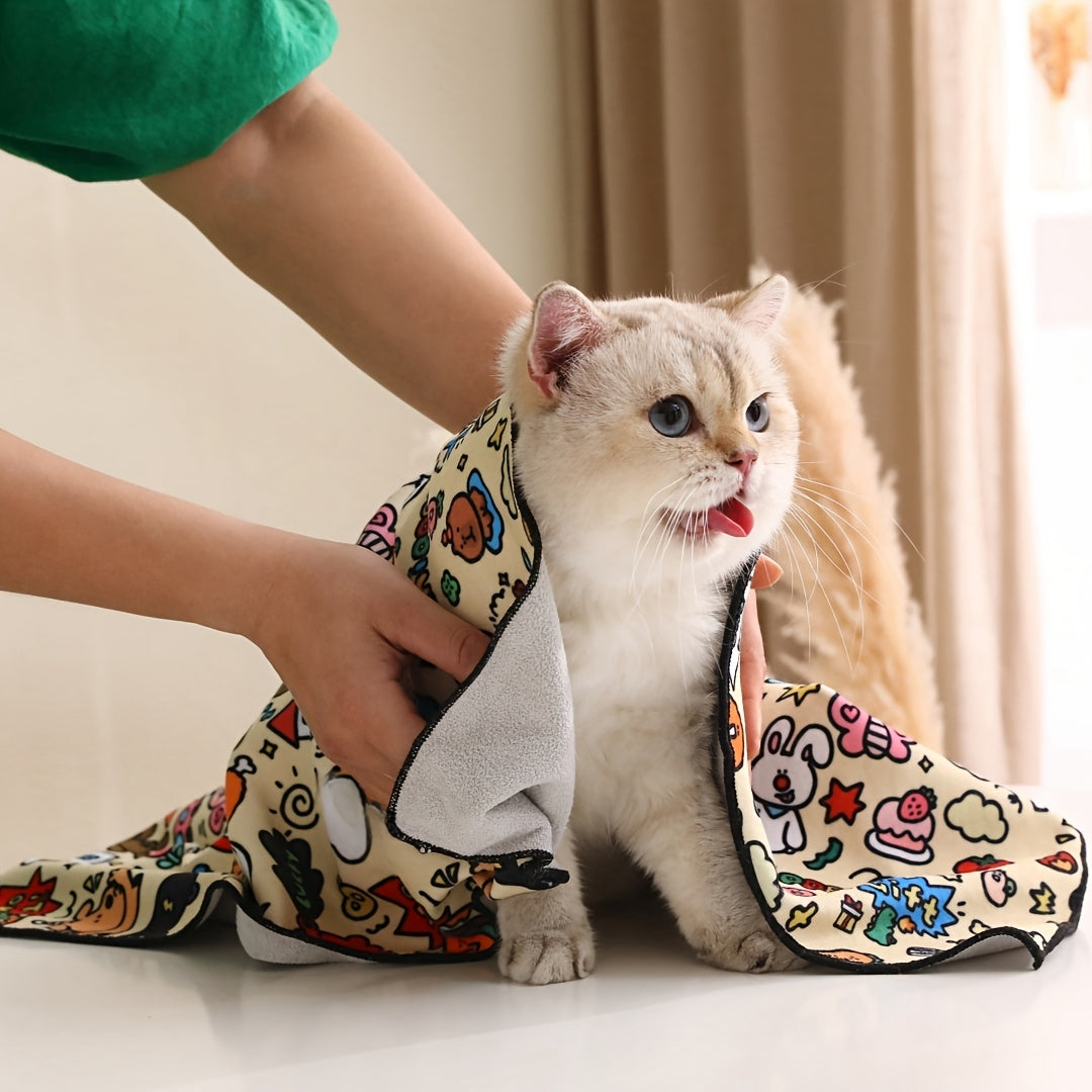 Manta de Sujeción para Gatos – Protección y Comodidad para el Cuidado de tu Mascota