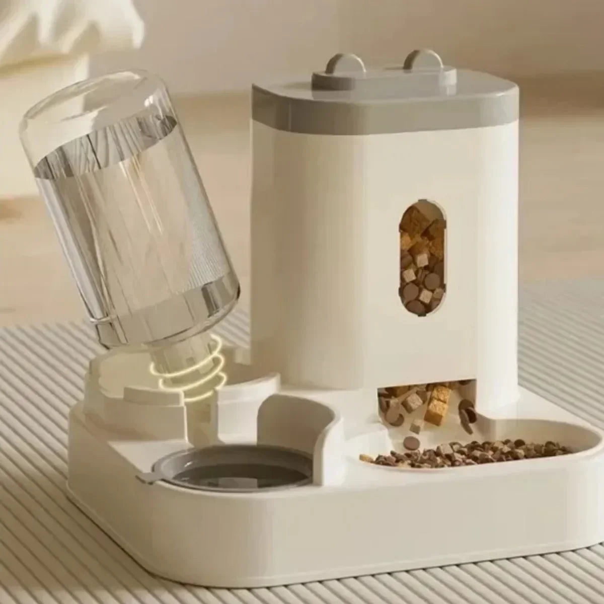 🐾🍽️ Comedero Automático con Bebedero – Alimentación sin Preocupaciones para tu Mascota 💦🐶🐱