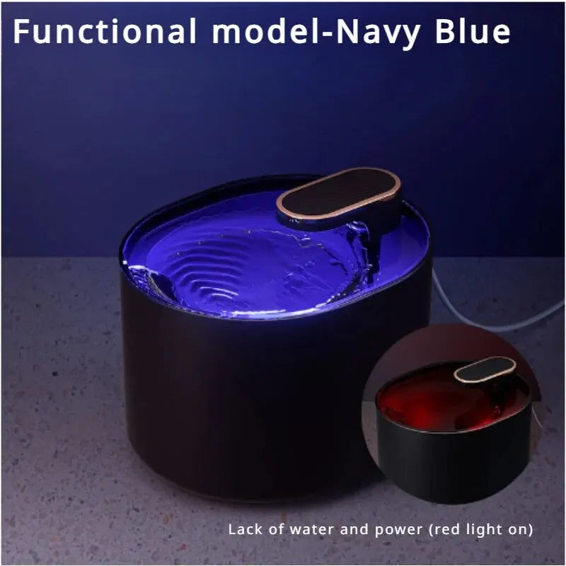 Fuente de agua automática para gatos 3L con sensor y filtro